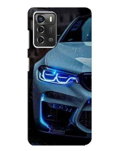 Чохол для ZTE Blade A52 з картинкою «Погляд BMW з синіми фарами» Чохол для ZTE Blade A52 з картинкою «Погляд BMW з синіми фарами»