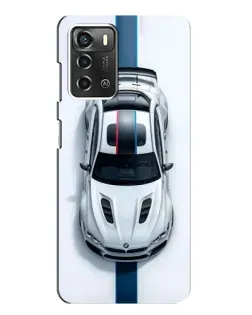 Чохол для ZTE Blade A52 з картинкою «Вид зверху — BMW M»