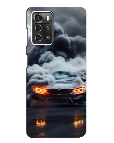 Чохол для ZTE Blade A52 з картинкою «BMW у диму» Чохол для ZTE Blade A52 з картинкою «BMW у диму»