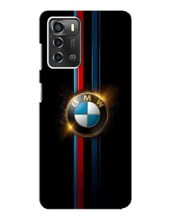 Чохол для ZTE Blade A52 з картинкою «BMW M-Power неон»
