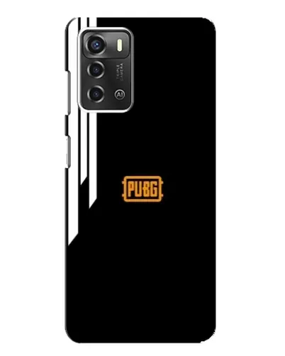 Чохол для ZTE Blade A52 з картинкою «PUBG — вертикальні лінії»
