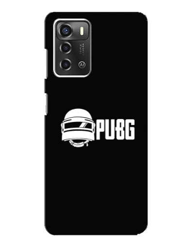 Чохол для ZTE Blade A52 з картинкою «PUBG — класичний лого»