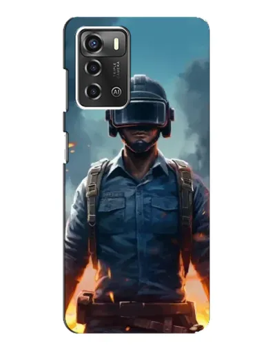 Чохол для ZTE Blade A52 з картинкою «PUBG — реалістичний герой»