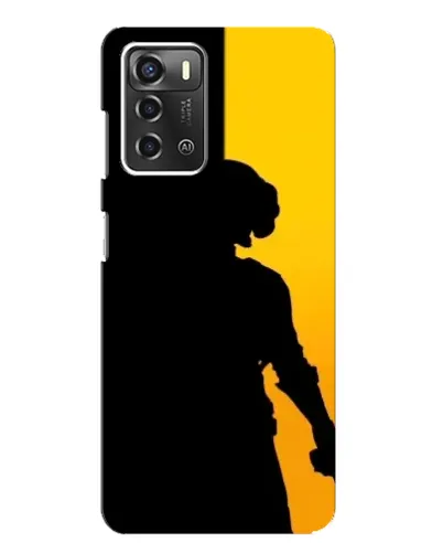 Чохол для ZTE Blade A52 з картинкою «Тінь воїна PUBG»