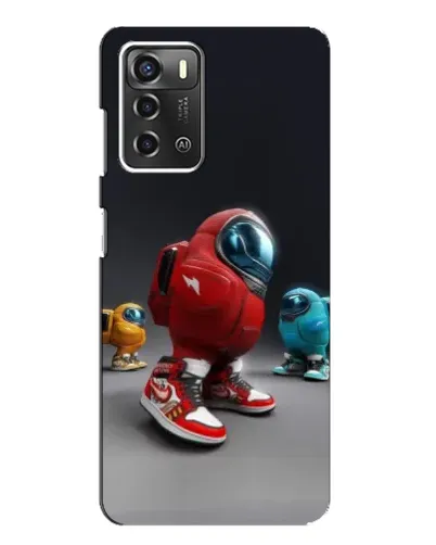 Чохол для ZTE Blade A52 з картинкою «Among Us — 3D стиль»