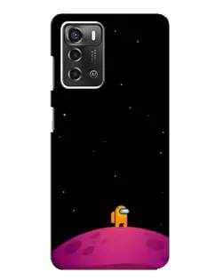 Чохол для ZTE Blade A52 з картинкою «Самотній герой на планеті» Чохол для ZTE Blade A52 з картинкою «Самотній герой на планеті»