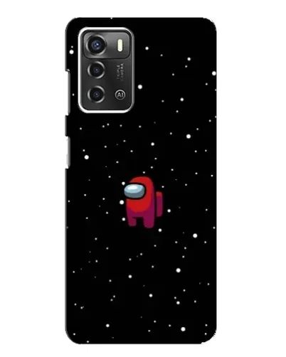 Чохол для ZTE Blade A52 з картинкою «Червоний Among Us»