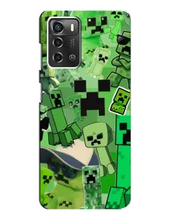 Чохол для ZTE Blade A52 з картинкою «Кріпери Minecraft» Чохол для ZTE Blade A52 з картинкою «Кріпери Minecraft»