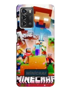 Чохол для ZTE Blade A52 з картинкою «Minecraft герої гри» Чохол для ZTE Blade A52 з картинкою «Minecraft герої гри»