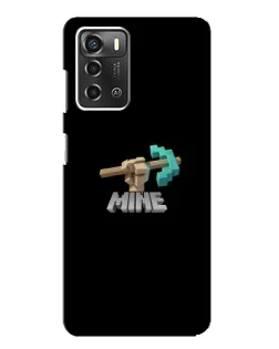 Чохол для ZTE Blade A52 з картинкою «Алмазне кайло»