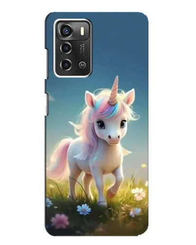 Чехол для ZTE Blade A52 с картинкой «Единорог на поляне» Чехол для ZTE Blade A52 с картинкой «Единорог на поляне»