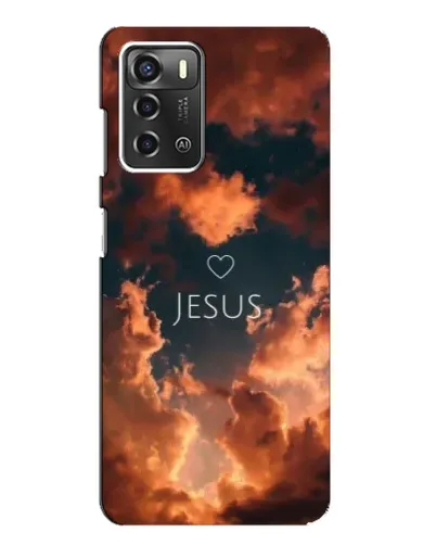 Чехол для ZTE Blade A52 с картинкой «Сияние Имени Jesus»