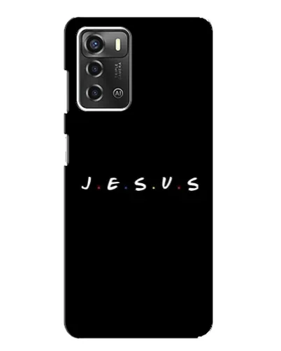 Чехол для ZTE Blade A52 с картинкой «Точки веры J.E.S.U.S.»