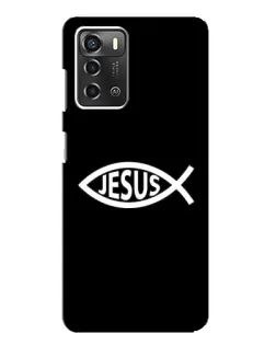 Чехол для ZTE Blade A52 с картинкой «Классический Jesus»