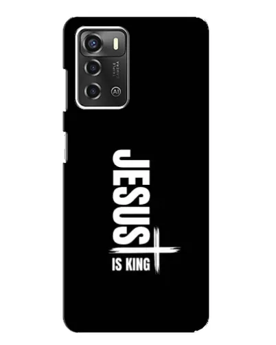 Чехол для ZTE Blade A52 с картинкой «Вертикаль веры Jesus»