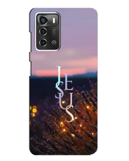 Чехол для ZTE Blade A52 с картинкой «Свет Божий ночью»