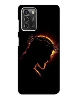 Чехол для ZTE Blade A52 с картинкой «Терновый венец»