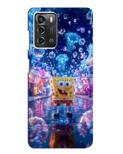 Чохол для ZTE Blade A52 з картинкою «Неоновий океан»