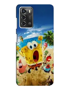 Чохол для ZTE Blade A52 з картинкою «Розваги на пляжі»