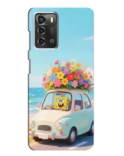 Чохол для ZTE Blade A52 з картинкою «Автомобільна подорож»