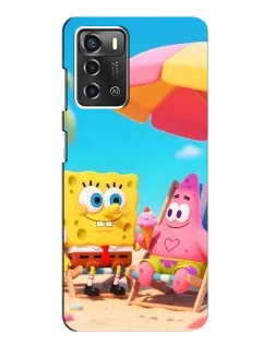 Чохол для ZTE Blade A52 з картинкою «Відпочинок на пляжі»