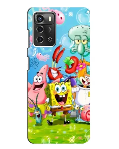 Чохол для ZTE Blade A52 з картинкою «Губка Боб та друзі» Чохол для ZTE Blade A52 з картинкою «Губка Боб та друзі»