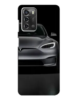 Чохол для ZTE Blade A52 з картинкою «Tesla Model S Look»