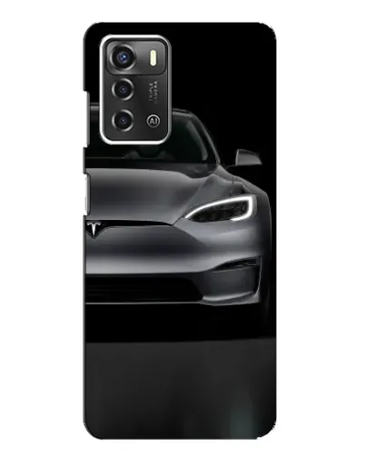 Чохол для ZTE Blade A52 з картинкою «Tesla Model S Look»