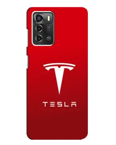 Чохол для ZTE Blade A52 з картинкою «Tesla Red Classic»