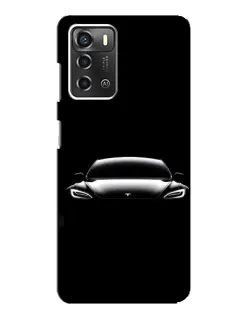 Чохол для ZTE Blade A52 з картинкою «Фари Tesla Night»