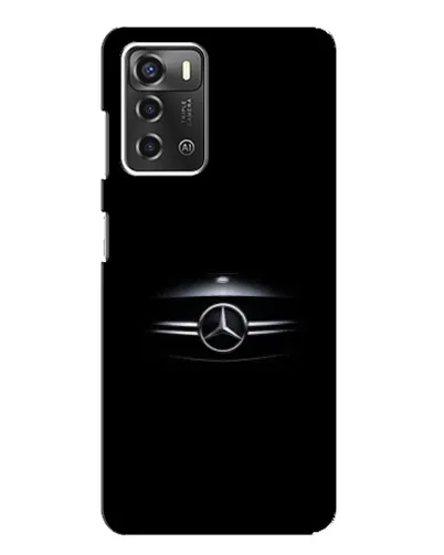 Чохол для ZTE Blade A52 з картинкою «Mercedes — абстрактні лінії»