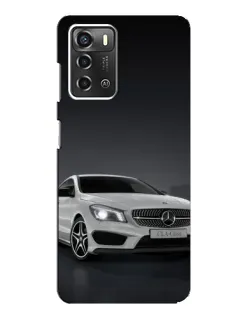 Чохол для ZTE Blade A52 з картинкою «Mercedes AMG GT Silver»