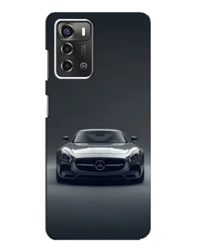 Чохол для ZTE Blade A52 з картинкою «Mercedes на чорному»