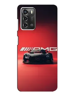 Чохол для ZTE Blade A52 з картинкою «Mercedes AMG — червона лінія»