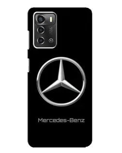 Чохол для ZTE Blade A52 з картинкою «Mercedes Silver Logo»