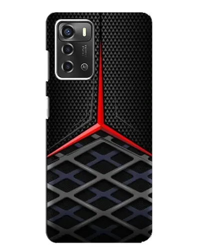 Чохол для ZTE Blade A52 з картинкою «Mercedes Carbon Grid»