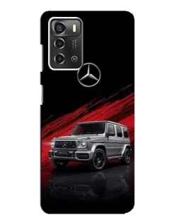 Чохол для ZTE Blade A52 з картинкою «Mercedes G-Class червоний»