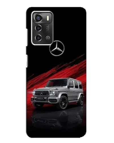 Чохол для ZTE Blade A52 з картинкою «Mercedes G-Class червоний»