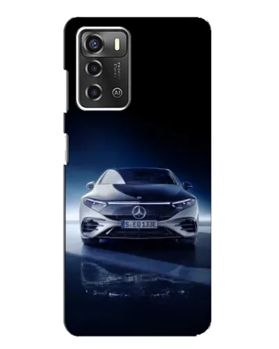 Чохол для ZTE Blade A52 з картинкою «Нічний Mercedes EQ»