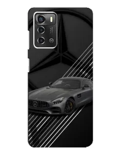 Чохол для ZTE Blade A52 з картинкою «Mercedes AMG — графіка»