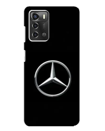 Чохол для ZTE Blade A52 з картинкою «Mercedes класичний лого»