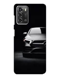 Чохол для ZTE Blade A52 з картинкою «Світло фар Mercedes»