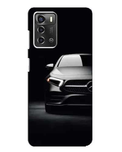 Чохол для ZTE Blade A52 з картинкою «Світло фар Mercedes»