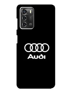 Чохол для ZTE Blade A52 з картинкою «Класичне лого Audi»