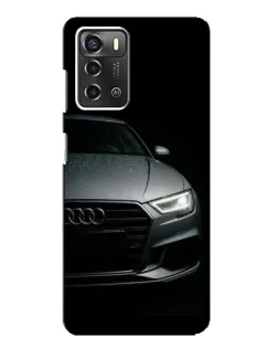 Чохол для ZTE Blade A52 з картинкою «Audi — деталізація кузова»