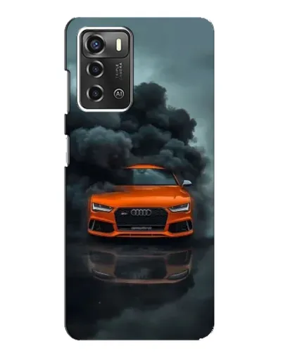 Чохол для ZTE Blade A52 з картинкою «Audi у хмарах диму» Чохол для ZTE Blade A52 з картинкою «Audi у хмарах диму»