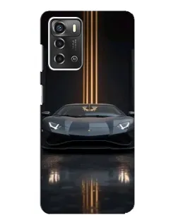 Чохол для ZTE Blade A52 з картинкою «Lamborghini золоті лінії» Чохол для ZTE Blade A52 з картинкою «Lamborghini золоті лінії»