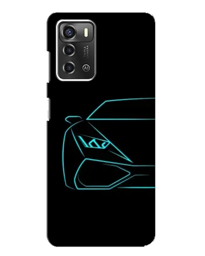 Чохол для ZTE Blade A52 з картинкою «Блакитний силует Lamborghini» Чохол для ZTE Blade A52 з картинкою «Блакитний силует Lamborghini»