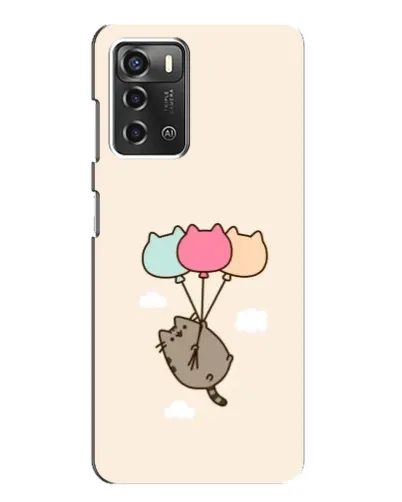 Чохол для ZTE Blade A52 з картинкою «Пушин на кульках»
