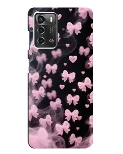 Чохол для ZTE Blade A52 з картинкою «Неонове мереживо»